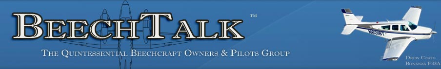 Beechtalk Banner - The Quintessential Beechcraft Owners and Pilots Group and Forum