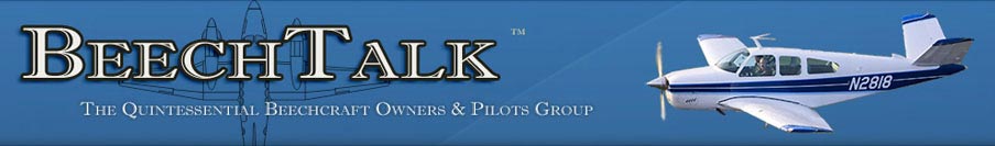 Beechtalk Banner - The Quintessential Beechcraft Owners and Pilots Group and Forum